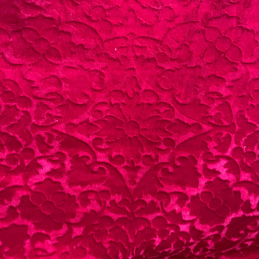 Designers Guild Cabochon Mohair Velvet in Ruby